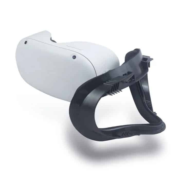 Für Oculus Quest 2 VR Headset Anti-Schweiß-Augenmaske VR-Gesichtsschnittstellenhalterungsabdeckung, Anti-sweat Eye Mask (Black) – Bild 1