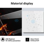 Hochleistungs-Zeit-Sprachsteuerung, EU-Stecker, ZigBee 20A White, ZigBee 20A Black, WIFI 20A White, WIFI 20A Black – Bild 6