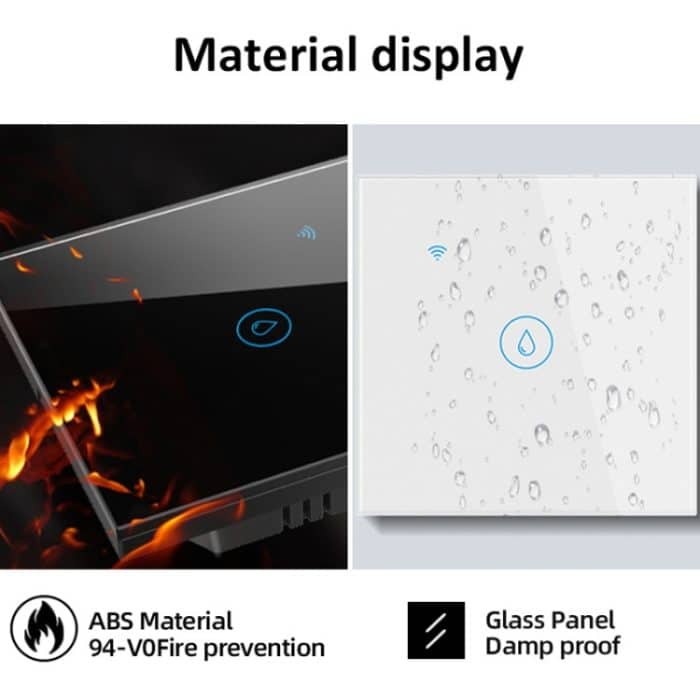 Hochleistungs-Zeit-Sprachsteuerung, EU-Stecker, ZigBee 20A White, ZigBee 20A Black, WIFI 20A White, WIFI 20A Black – Bild 6