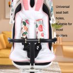 Kinderwagenkissen Kinderwagen Wattepad Baby Sicherheitssitz Warmes Kissen, Rabbit Cushion, Rabbit Cooling Mat – Bild 8