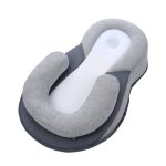 Baby-Stillkissen, liegend, fütterndes Baby, Anti-Spuck-Milch-Steigungsunterlage, Pillow Gray – Bild 2