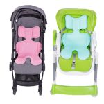 3D-Babywagenmatte Four Seasons Universal Baby-Esszimmerstuhlmatte, Pink, Blue – Bild 2