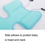 3D-Babywagenmatte Four Seasons Universal Baby-Esszimmerstuhlmatte, Pink, Blue – Bild 4