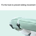 3D-Babywagenmatte Four Seasons Universal Baby-Esszimmerstuhlmatte, Pink, Blue – Bild 5