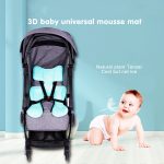 3D-Babywagenmatte Four Seasons Universal Baby-Esszimmerstuhlmatte, Pink, Blue – Bild 8