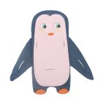 Kinderwagenkissen aus Baumwolle für vier Jahreszeiten, Allzweck-Esszimmerstuhlmatte, Little Penguin, Norwegian Bird, Pink Piglet