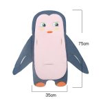 Kinderwagenkissen aus Baumwolle für vier Jahreszeiten, Allzweck-Esszimmerstuhlmatte, Little Penguin, Norwegian Bird, Pink Piglet – Bild 3