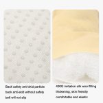 Kinderwagenkissen aus Baumwolle für vier Jahreszeiten, Allzweck-Esszimmerstuhlmatte, Little Penguin, Norwegian Bird, Pink Piglet – Bild 5