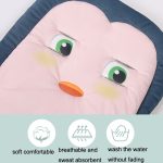 Kinderwagenkissen aus Baumwolle für vier Jahreszeiten, Allzweck-Esszimmerstuhlmatte, Little Penguin, Norwegian Bird, Pink Piglet – Bild 6