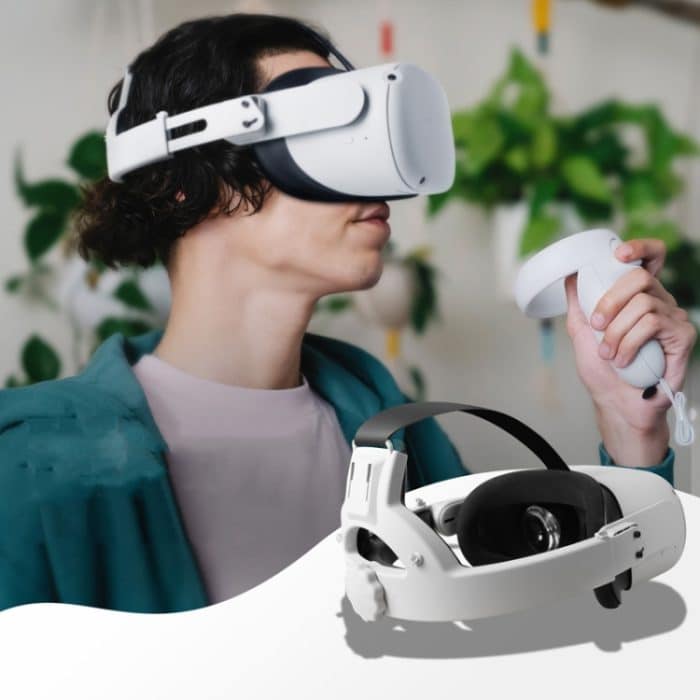 Für Oculus Quest 2 Hifylux Q2-TD79 Dekompression Komfortables Stirnband-Set VR-Brillenzubehör, Q2-TD79 Headband – Bild 1