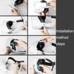Für Oculus Quest 2 Hifylux Q2-TD79 Dekompression Komfortables Stirnband-Set VR-Brillenzubehör, Q2-TD79 Headband – Bild 11