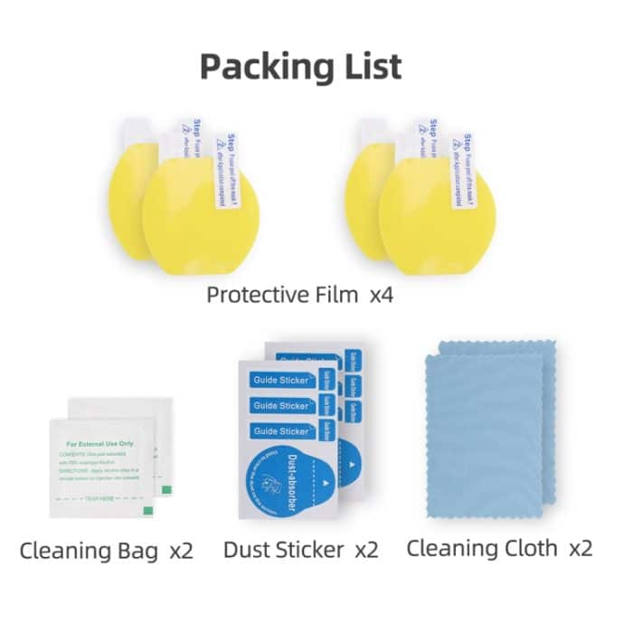 Hifylux PS-FF29 für PlayStation VR2 Objektiv-Schutzfolien-Set, kratzfeste HD-TPU-Weichfolie, For PlayStation VR2 – Bild 6