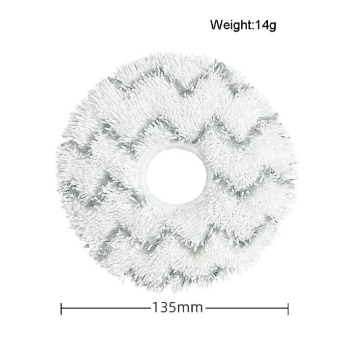 Für Ecovacs X1 Onmi / X1 Turbo Staubsaugerzubehör, 14 In 1 Set, 1pc Main Brush, 2pairs Side brush, 2pcs Filter, 2pcs Rag, 1pc Main Brush Cover, 2pcs Striped Rag, 2pcs White Filter, 2pcs Dust Bag, 1pc Dust Box – Bild 3