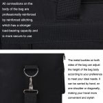 LXZ173 Tragbare Reise-Aufbewahrungstasche für die Schulter mit großem Fassungsvermögen, LXZ173 Green, LXZ173 Black – Bild 4