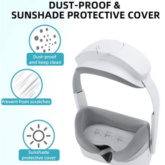 Für PICO 4 Hifylux PC-ZF17 Objektivschutz VR-Brille Staubdichtes Schwammpad, PC-ZF17 Light Grey – Bild 7