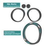 Für PICO 4 Hifylux PC-QF25 1 Paar Magnetische Myopie-Brillenbox Nicht-sphärisches Harz VR-Brillenzubehör – Bild 9