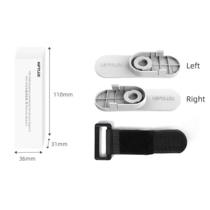 Für Oculus Quest 2 Hifylux Headset-Adapter HTC VIVE Listening Smart-Kopfband-Anschluss, Headset Adapter – Bild 3