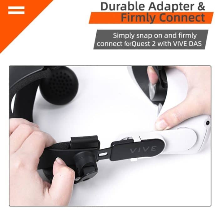 Für Oculus Quest 2 Hifylux Headset-Adapter HTC VIVE Listening Smart-Kopfband-Anschluss, Headset Adapter – Bild 5