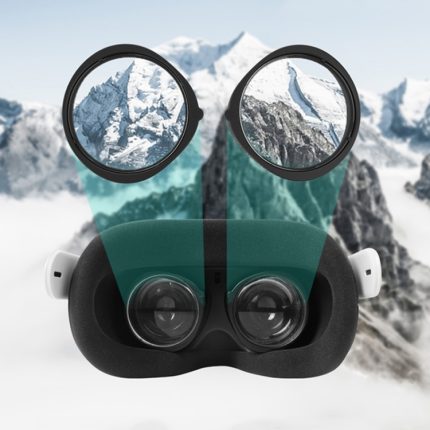 Für Oculus Quest 2 Hifylux Q2-QF11 1 Paar Myopie-Objektivrahmen Asphärisches Harz VR-Brillenzubehör