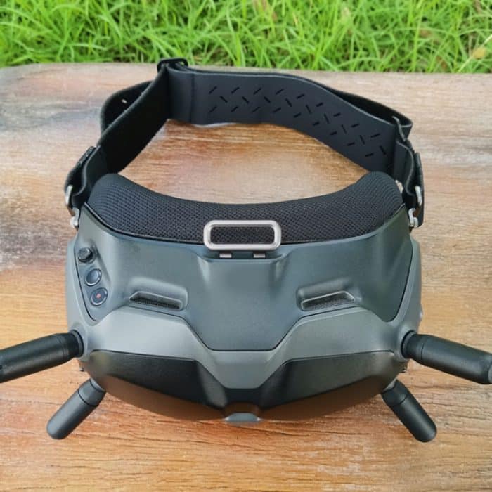 Für DJI FPV Goggles V1 V2 Schaumstoffpolsterung Augenmaske Stirnband Zubehör, Spezifikation:, Green Eye Pad, Blue Eye Pad, Black Eye Pad, Grey Eye Pad, 2T Gray Wolf Set, 2T Black Set, Blue Set, Black+2T Green Set, 3T Gray Wolf Set, Original Gray Wolf S... – Bild 5
