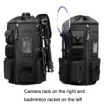 Ozuko 9573 Multifunktionaler Sport-Basketball-Rucksack, wasserdichter Outdoor-Herrenrucksack – Bild 9