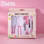 JR-6001 6-in-1 Babypflege-Reinigungsset, Nagelschere-Kombinationsset, Two-color Pink, Two-color Blue, Blue, Pink