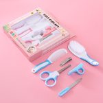 JR-6001 6-in-1 Babypflege-Reinigungsset, Nagelschere-Kombinationsset, Two-color Pink, Two-color Blue, Blue, Pink – Bild 2