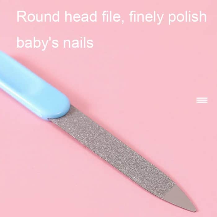 JR-6001 6-in-1 Babypflege-Reinigungsset, Nagelschere-Kombinationsset, Two-color Pink, Two-color Blue, Blue, Pink – Bild 7