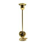 DH2304-01 2 Stück Rose geschnitzte Metall Kerzenhalter Bar Dekoration Candlelight Dinner Kerzenständer, High Gold, Medium Gold, Short Gold, High Black, Medium Black, Short Black