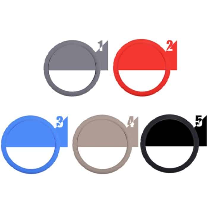 Rutschfeste, verschleißfeste Silikon-Lenkradabdeckung, 37-42cm – Bild 2