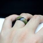 SH800-140 8 mm breiter gebogener Bogenmaß-Stufen-Silikonring – Bild 6