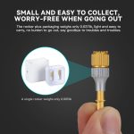 Für DJI Mini 3 Pro RCSTQ Aluminiumlegierung Zweifarbiger Teleskop-Joystick mit Bildschirm-Fernbedienung Daumen-Bedienstange, For DJI Mini 3 Pro Two-color – Bild 6