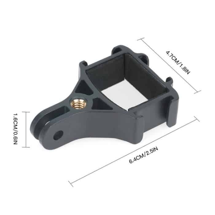 RCSTQ für DJI Pocket 2 Erweiterungsadapterhalter Kamera Festanschlusszubehör, Black, Bracket+Adapter – Bild 3