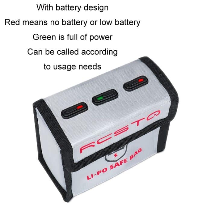 Für DJI FPV/Avata/Mini3 Pro RCSTQ explosionsgeschützte Batterietasche, Kapazität:, 1pack, 3pack – Bild 3