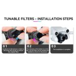 Für DJI Mini 3 Pro RCSTQ PL Filter Drohnenzubehör, ND8/PL, ND16/PL, ND32/PL, ND64/PL, 4 In 1 ND/PL 8/16/32/64, 6 In 1 UV+CPL+ND/PL 8/16/32/64 – Bild 7