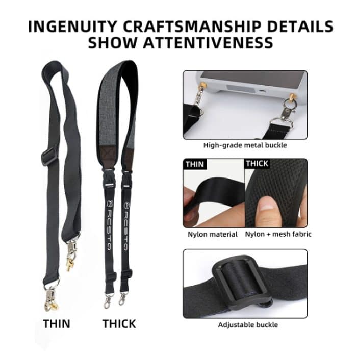 Für DJI Mini 3 Pro RC Smart Controller RCSTQ Lanyard Drohnenzubehör, Thin Type, Thick Type – Bild 3