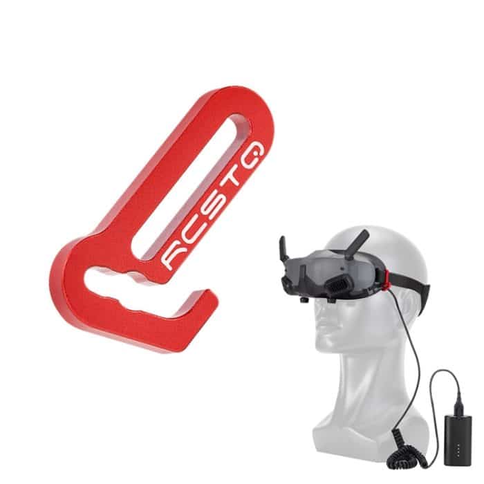 Für DJI AVATA Goggles 2 RCSTQ Aluminiumlegierung Anti-Fall-Draht-Befestigungsteile – Bild 1