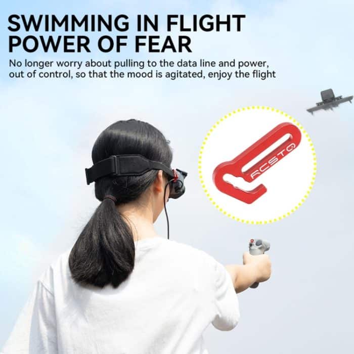 Für DJI AVATA Goggles 2 RCSTQ Aluminiumlegierung Anti-Fall-Draht-Befestigungsteile – Bild 7