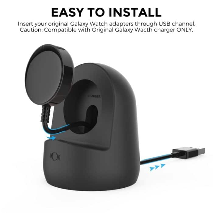 AhaStyle PT181 Watch Silikon Ladeständer für Galaxy Watch 3 / 4 / Active / Active 2 – Bild 4