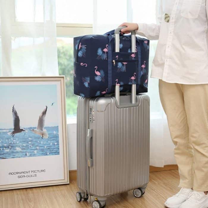 Wasserdichte, faltbare Aufbewahrungshandgepäcktasche für die Reise – Bild 8