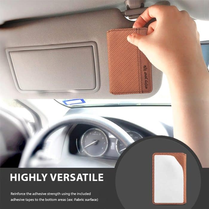 Multifunktionale Handy-Rückenaufkleber-Kartentasche mit Halterungsfunktion – Bild 10