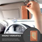 Multifunktionale PU-Leder-Handy-Rückseiten-Aufkleber-Kartentasche mit Halterungsfunktion – Bild 9