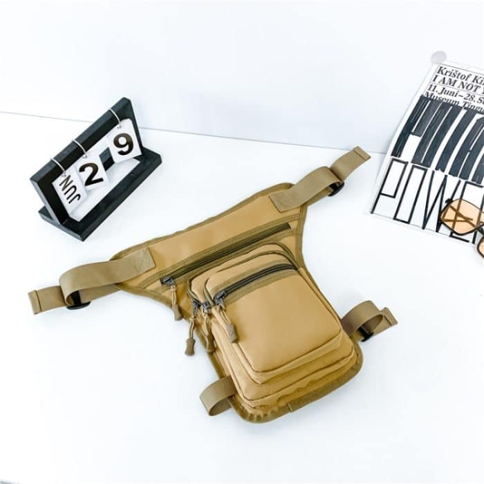 Outdoor Motorrad Reiten Taille und Bein Tasche Mann Multi-Fach Hüfttasche – Bild 1