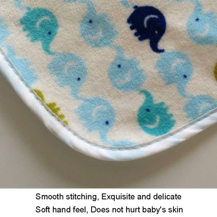 10 Stück wasserdichtes Kinder-Lätzchen aus Kristall-Samt, doppellagiges Baby-Sabber-Handtuch – Bild 4