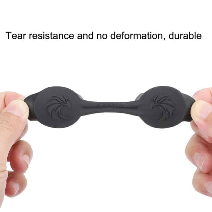 Für DJI Goggles 2 Sunnylife AT-BHT565 Staubdichte Objektivschutzhülle VR-Brille Silikonhülle, AT-BHT565 Black – Bild 3