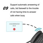 P03 4G+VOIP Dual Mode Wireless Festnetz SIP Netzwerktelefon IP Enterprise Bürotelefon Drahtloses Festnetz – Bild 12