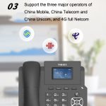 P03 4G+VOIP Dual Mode Wireless Festnetz SIP Netzwerktelefon IP Enterprise Bürotelefon Drahtloses Festnetz – Bild 6