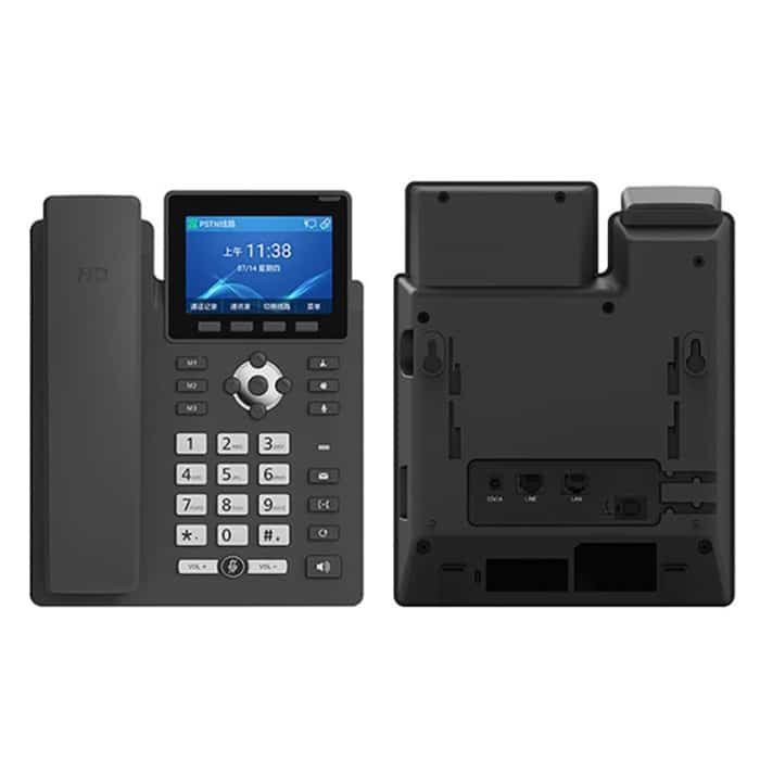S135 PSTN+SIP Dual Mode Aufnahme Smartphone 6 Möglichkeiten VOIP Netzwerk Telefon IP Telefon – Bild 2