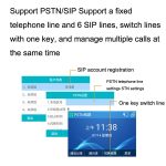 S135 PSTN+SIP Dual Mode Aufnahme Smartphone 6 Möglichkeiten VOIP Netzwerk Telefon IP Telefon – Bild 5