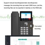 S135 PSTN+SIP Dual Mode Aufnahme Smartphone 6 Möglichkeiten VOIP Netzwerk Telefon IP Telefon – Bild 7